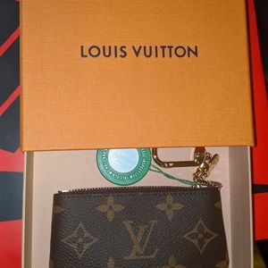 Used Louis Vuitton Key Pouch Monogram Brown